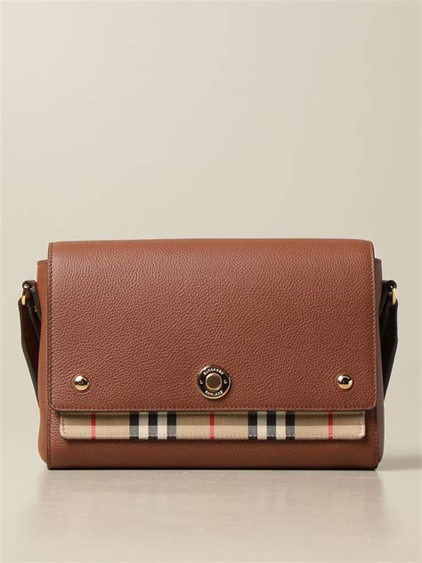 borsa burberry tessuto tecnico|Borsa a tracolla in canvas Burberry Check in Multicolore.